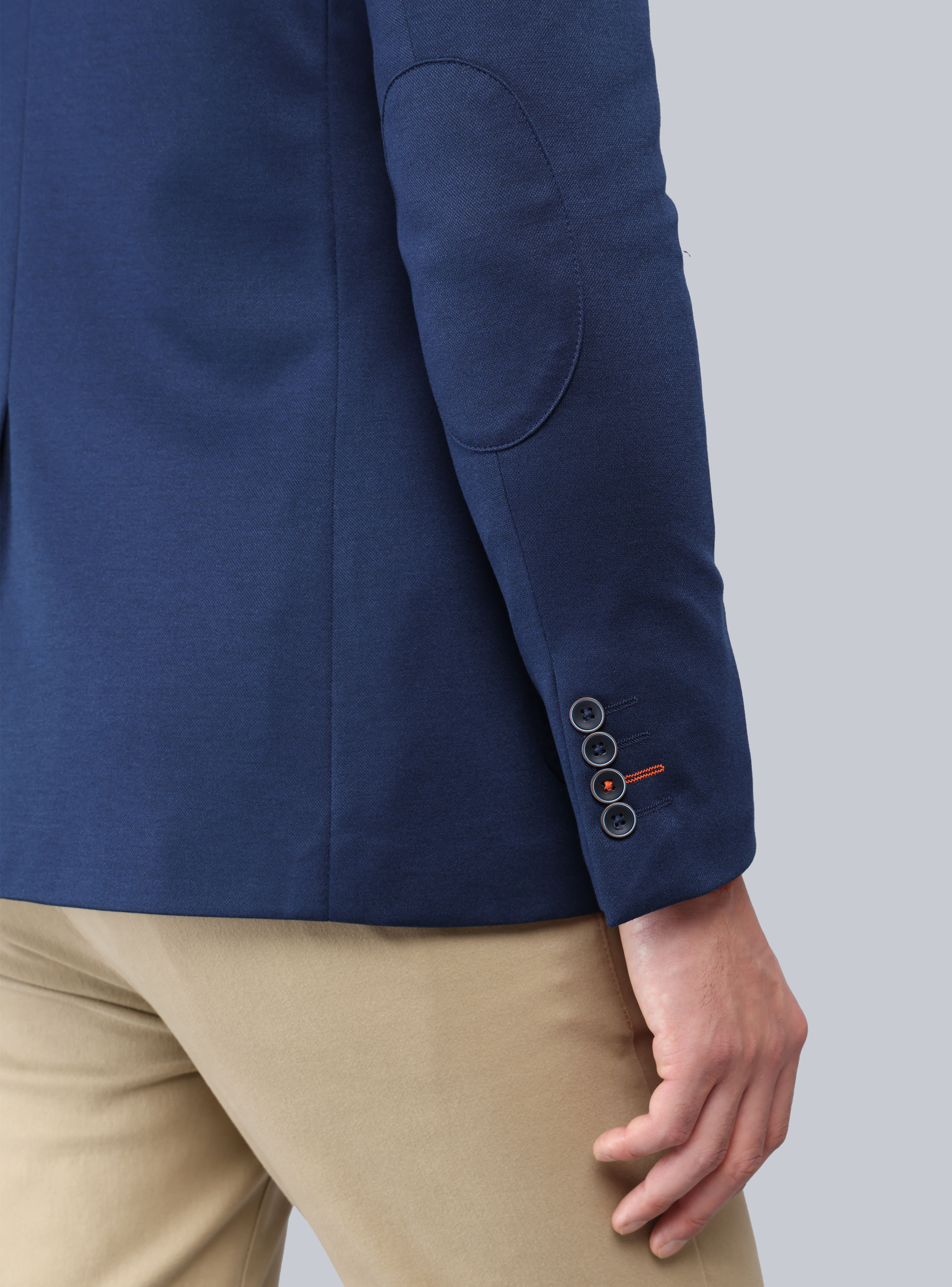 BLAZER LISO FLEX TAILORED FIT AZUL MARINO ARROW - 7