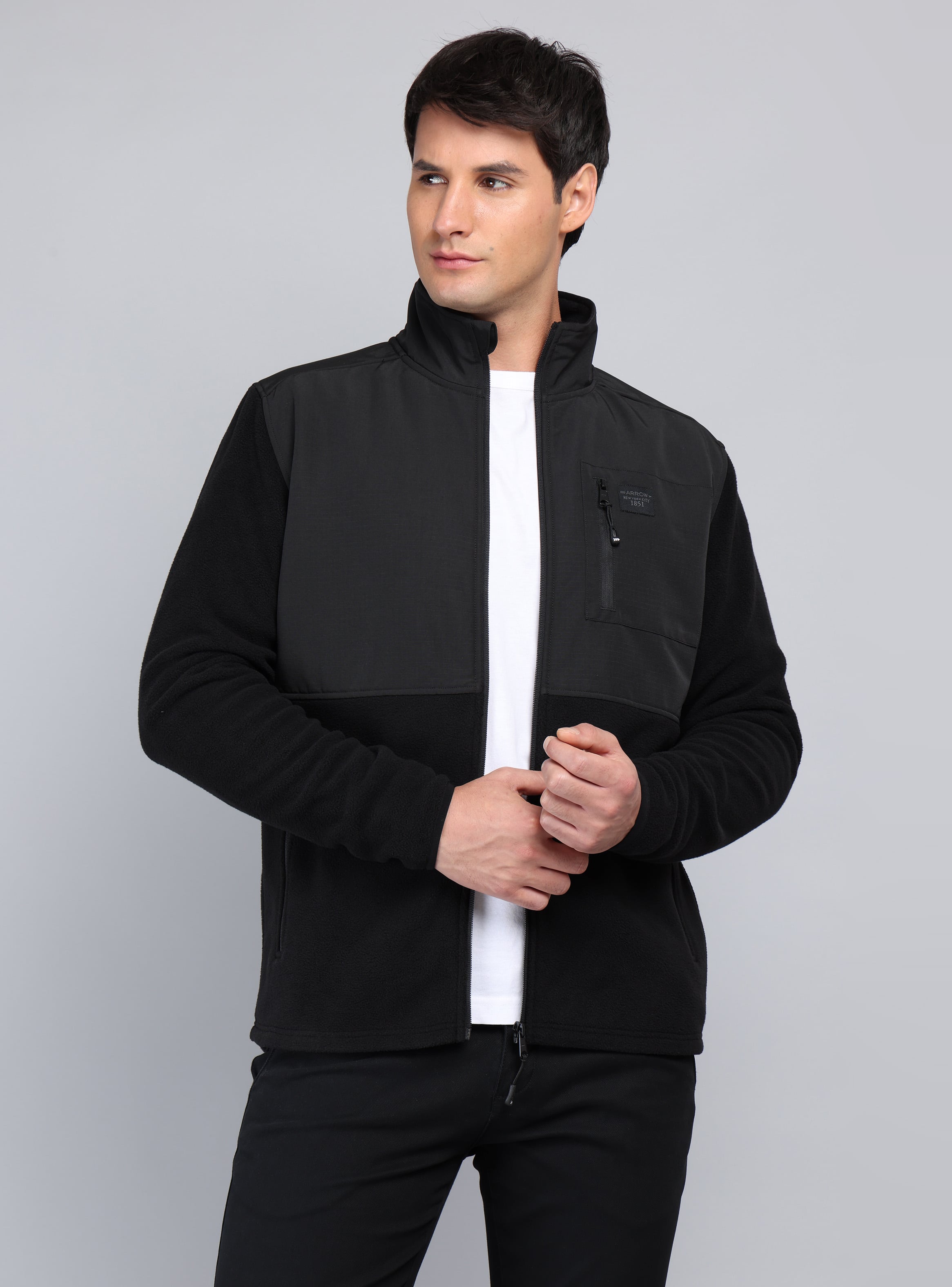 POLERON POLAR REGULAR FIT NEGRO ARROW - 1