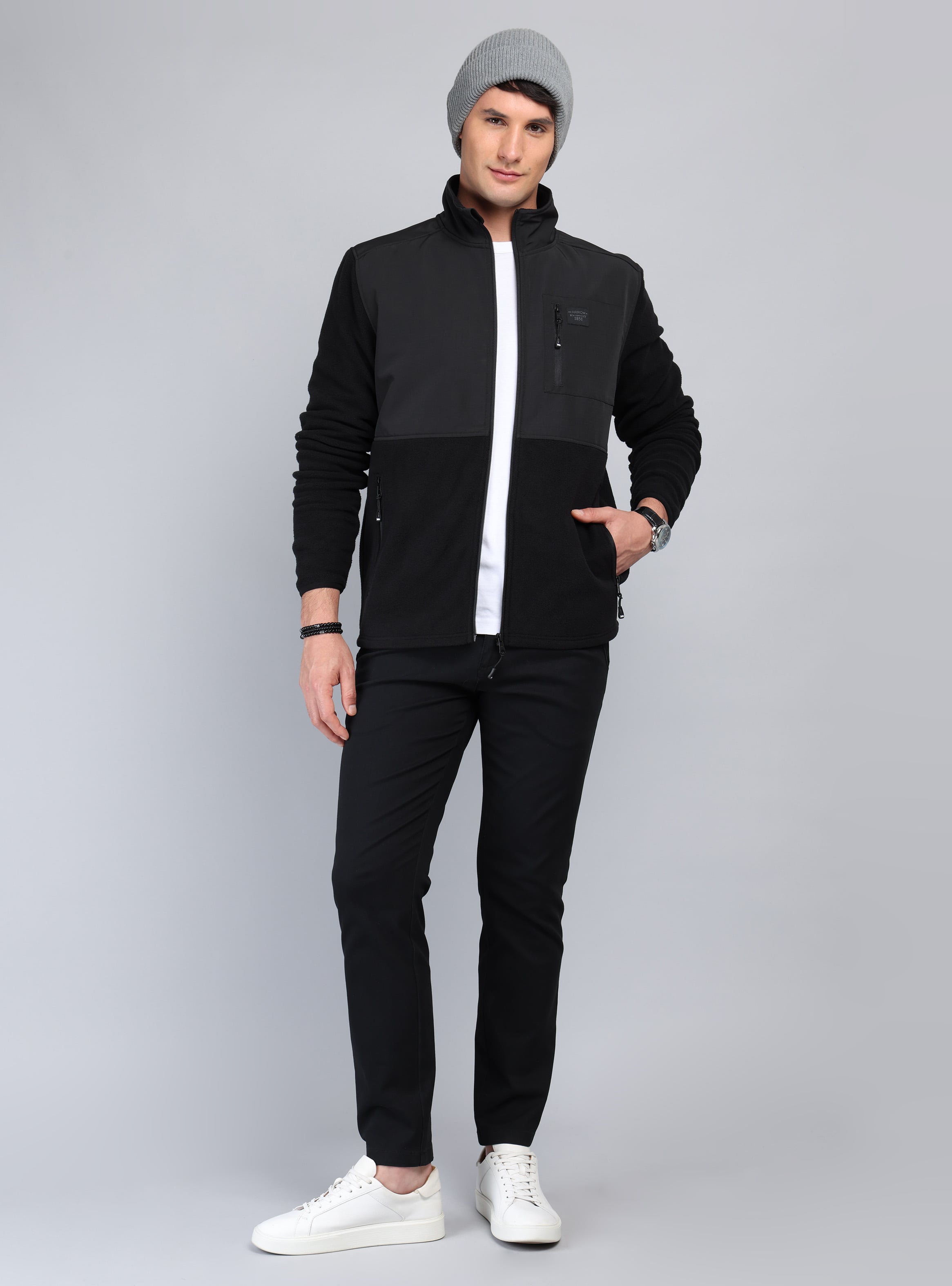 POLERON POLAR REGULAR FIT NEGRO ARROW - 4