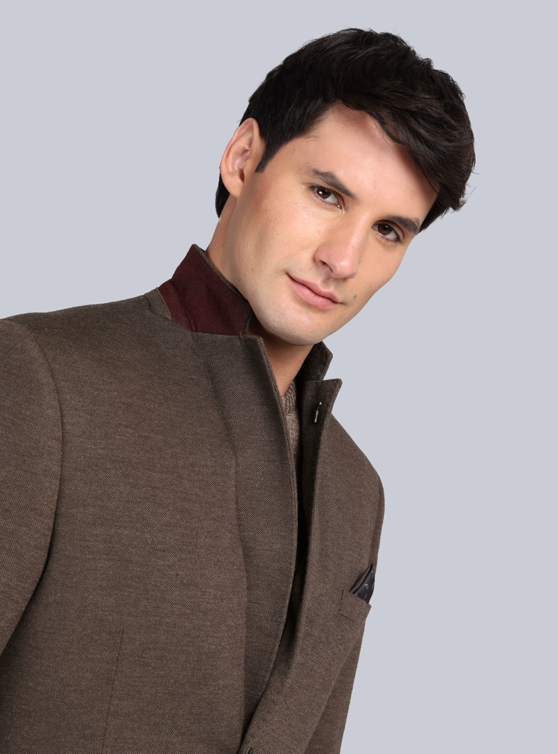 BLAZER FANTASIA FLEX TAILORED FIT CAFE  ARROW - 5