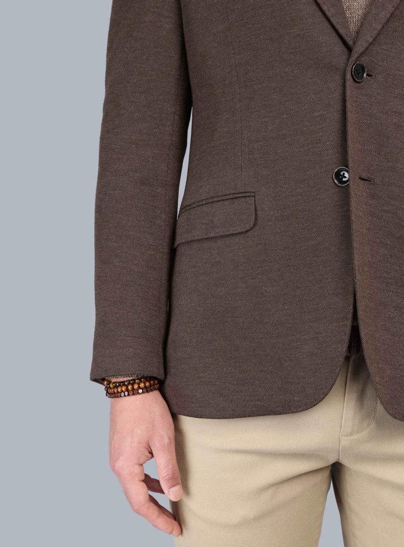 BLAZER FANTASIA FLEX TAILORED FIT CAFE  ARROW - 6