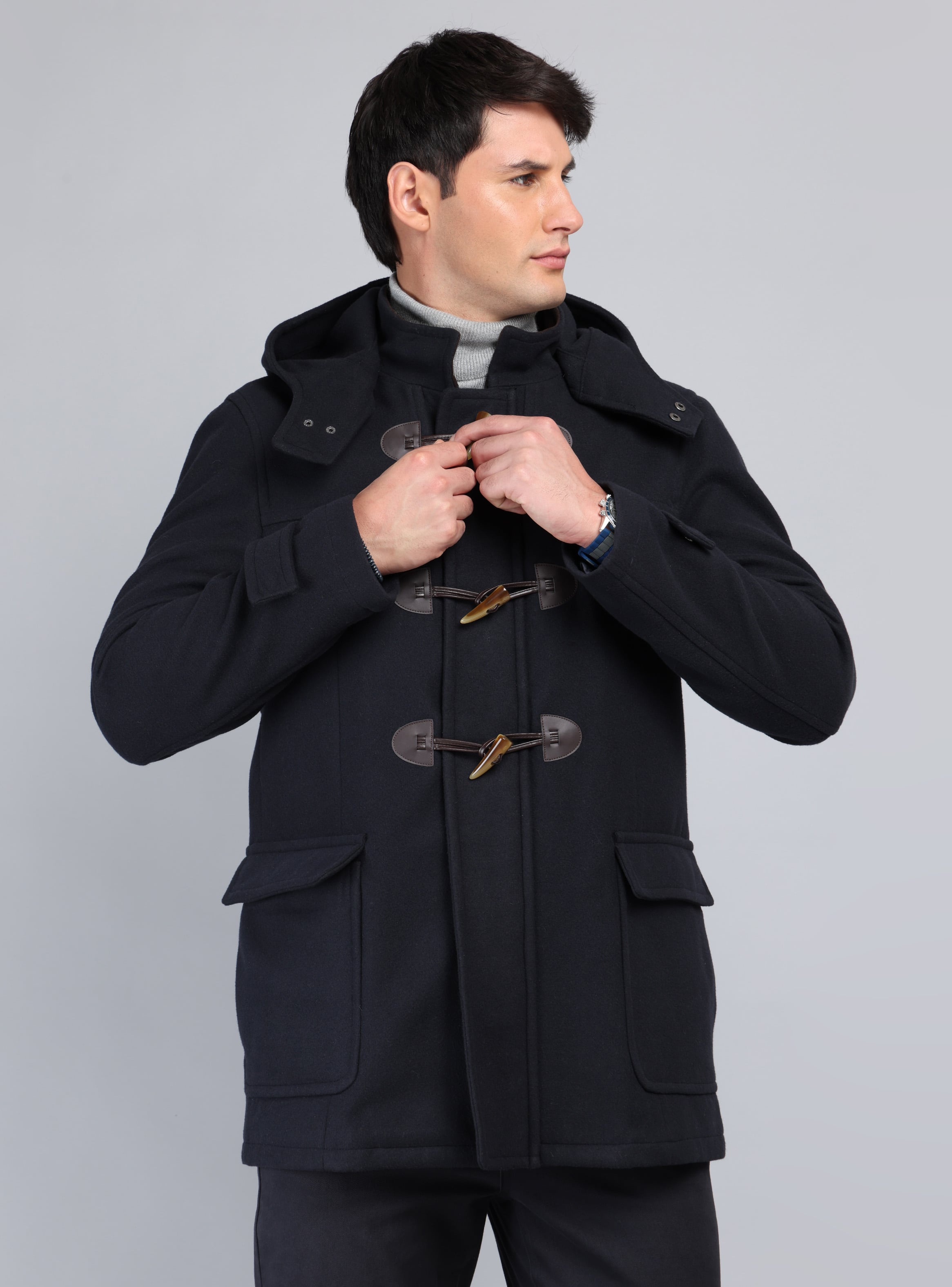 MONTGOMERY LISO REGULAR FIT AZUL MARINO ARROW - 1