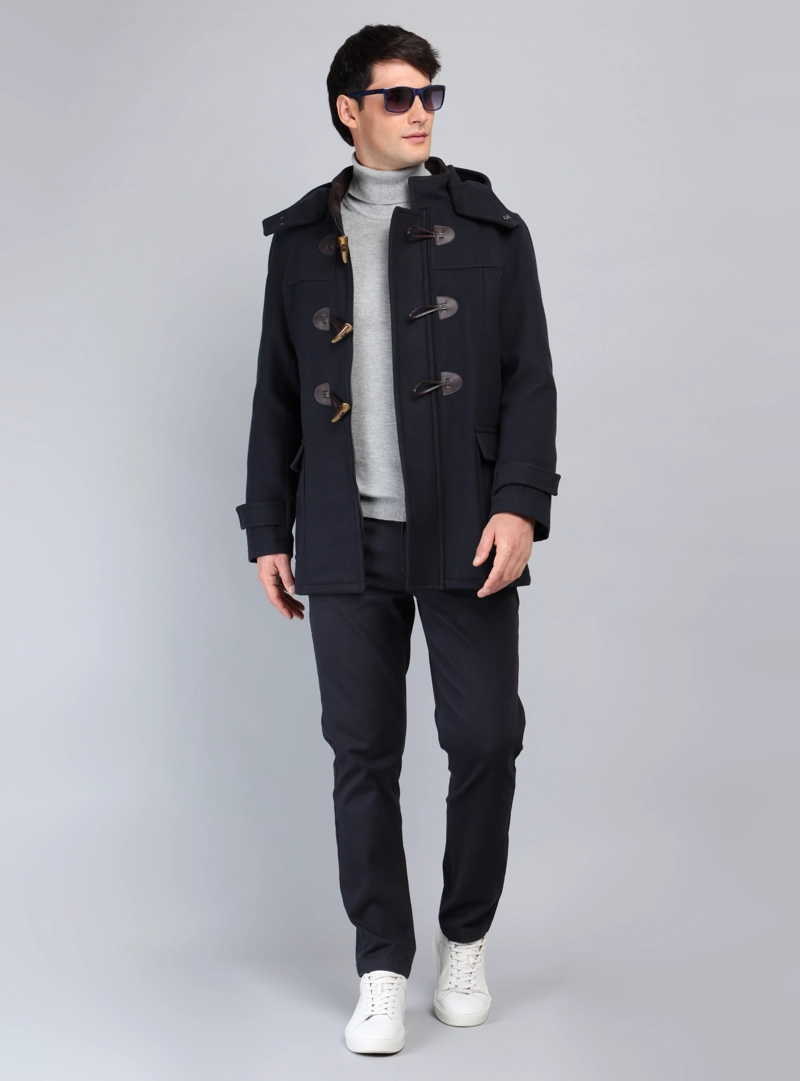 MONTGOMERY LISO REGULAR FIT AZUL MARINO ARROW - 4