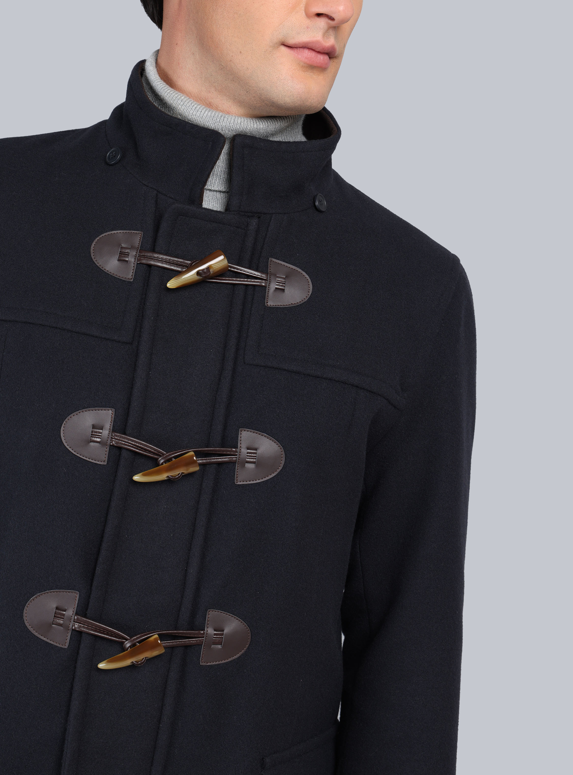 MONTGOMERY LISO REGULAR FIT AZUL MARINO ARROW - 5