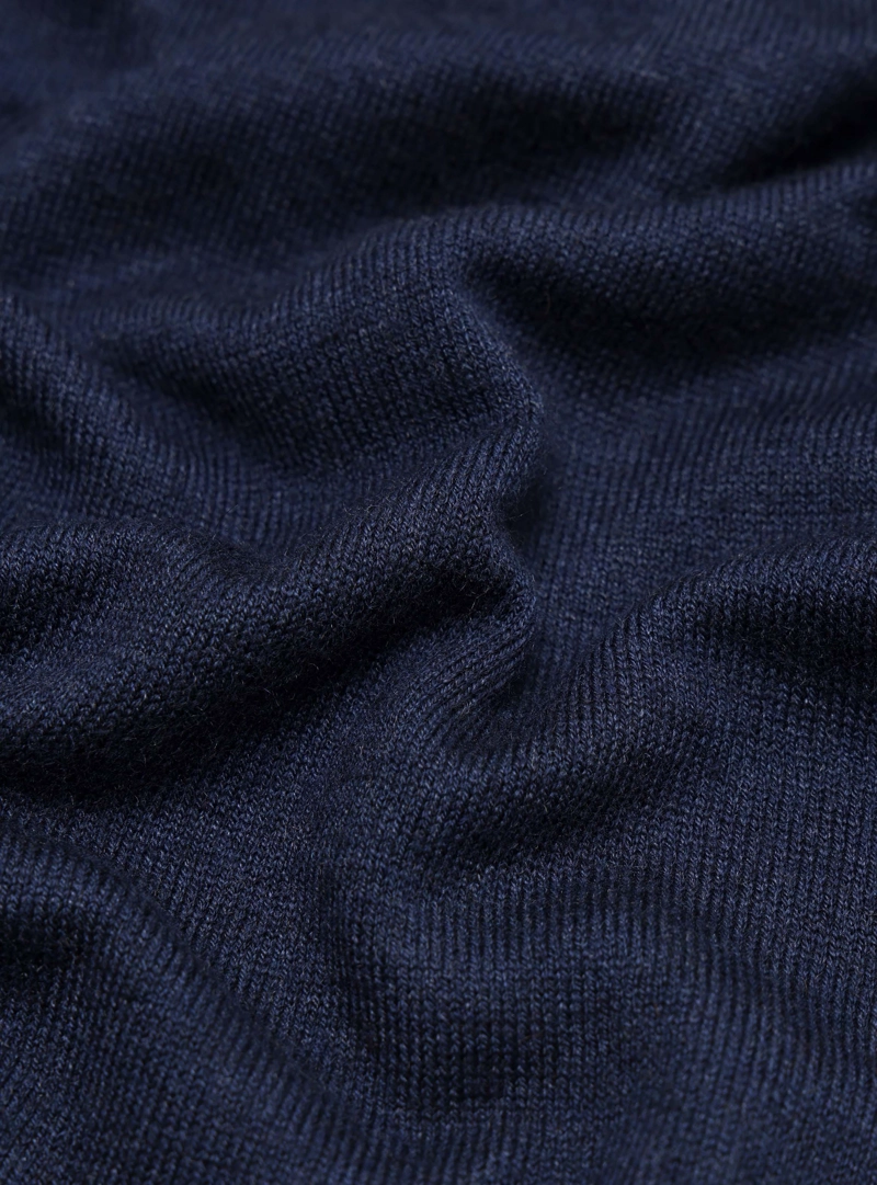 SWEATER CUELLO ALTO REGULAR FIT AZUL OSCURO ARROW - 6
