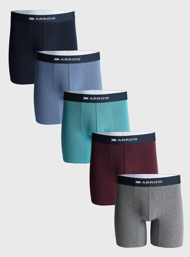 BOXER 5 UNIDADES REGULAR FIT MULTICOLOR ARROW - 1