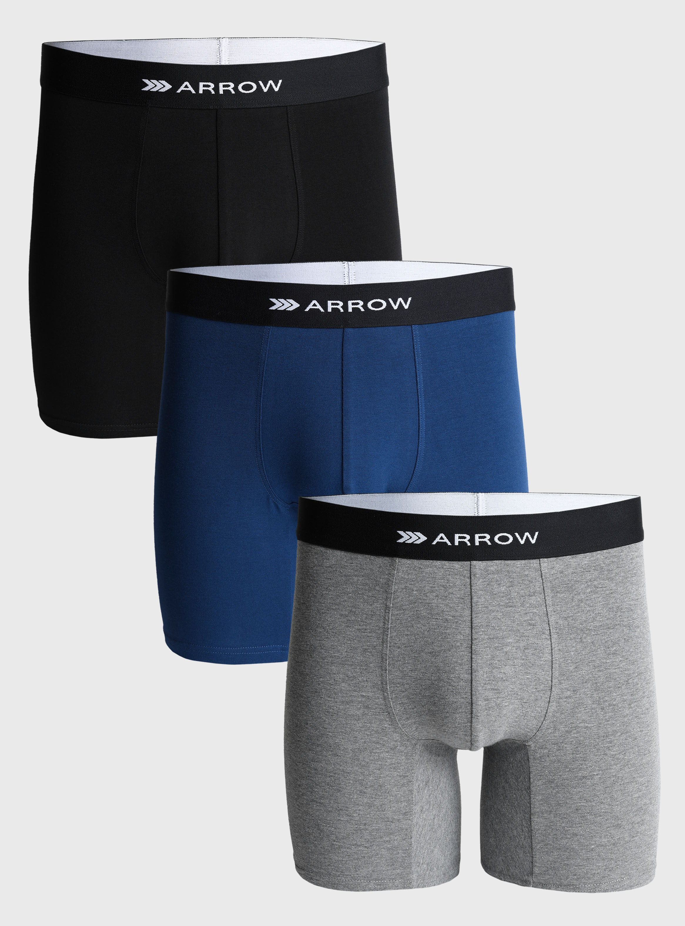 BOXER 3 UNIDADES REGULAR FIT MULTICOLOR ARROW - 1