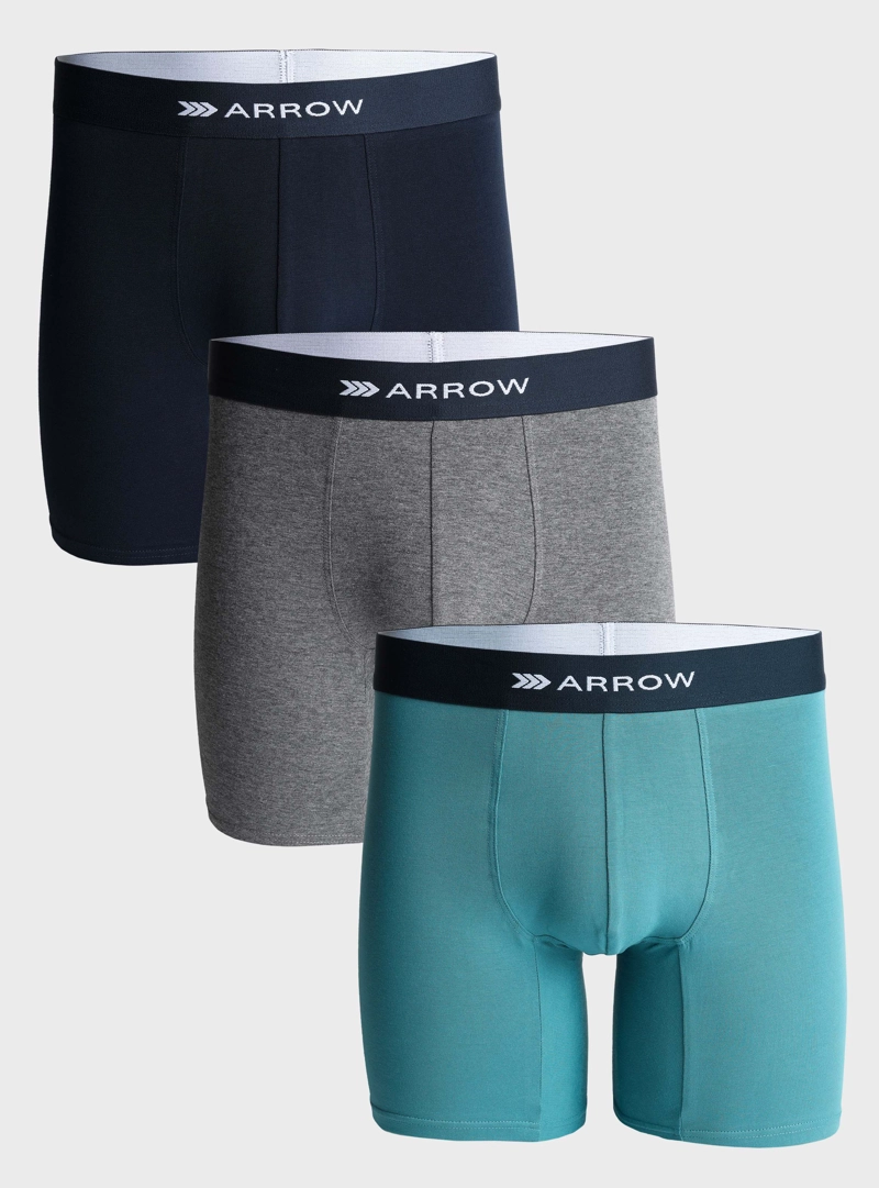 BOXER 3 UNIDADES REGULAR FIT MULTICOLOR ARROW - 1