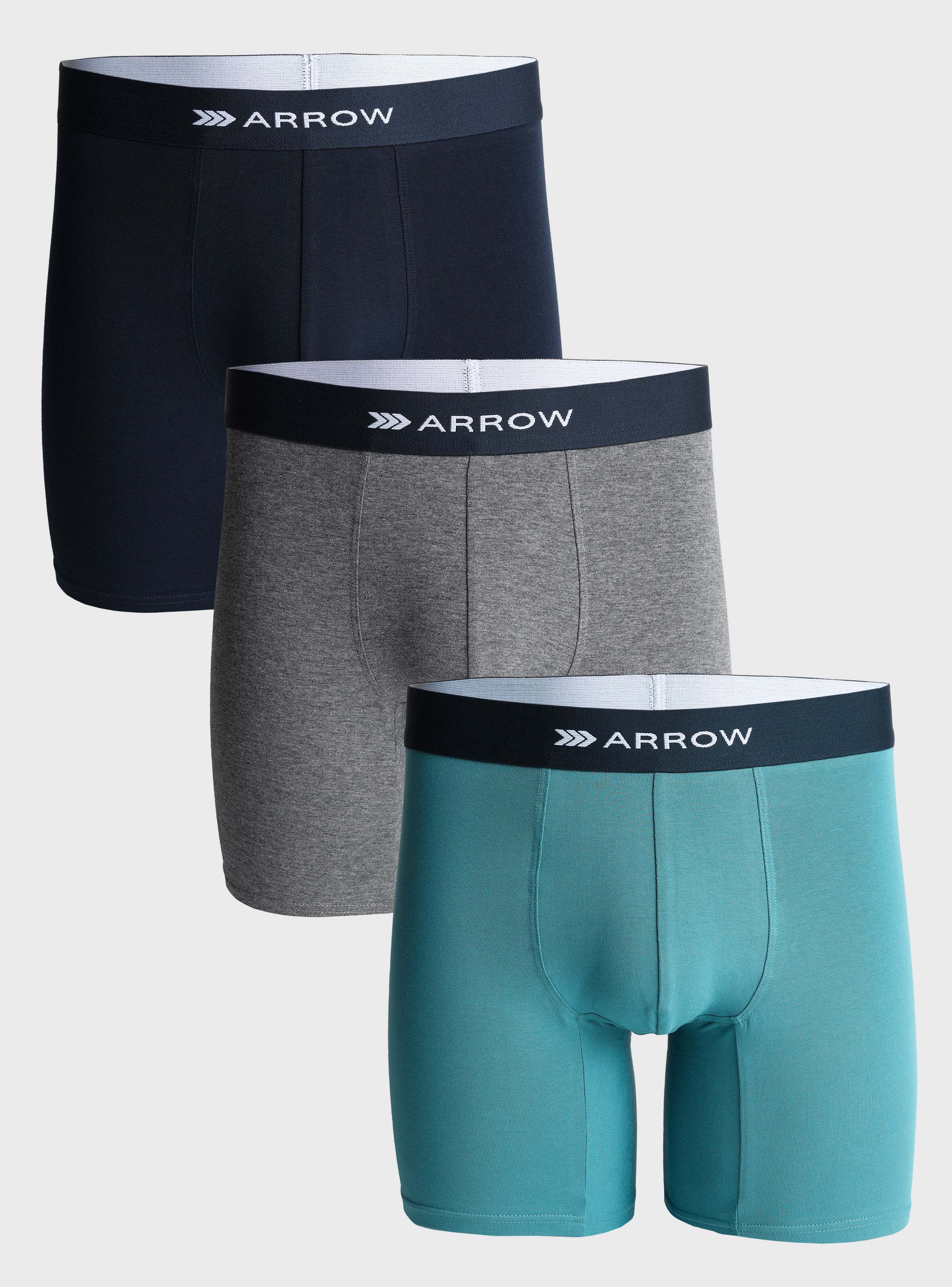 BOXER 3 UNIDADES REGULAR FIT MULTICOLOR ARROW - 1