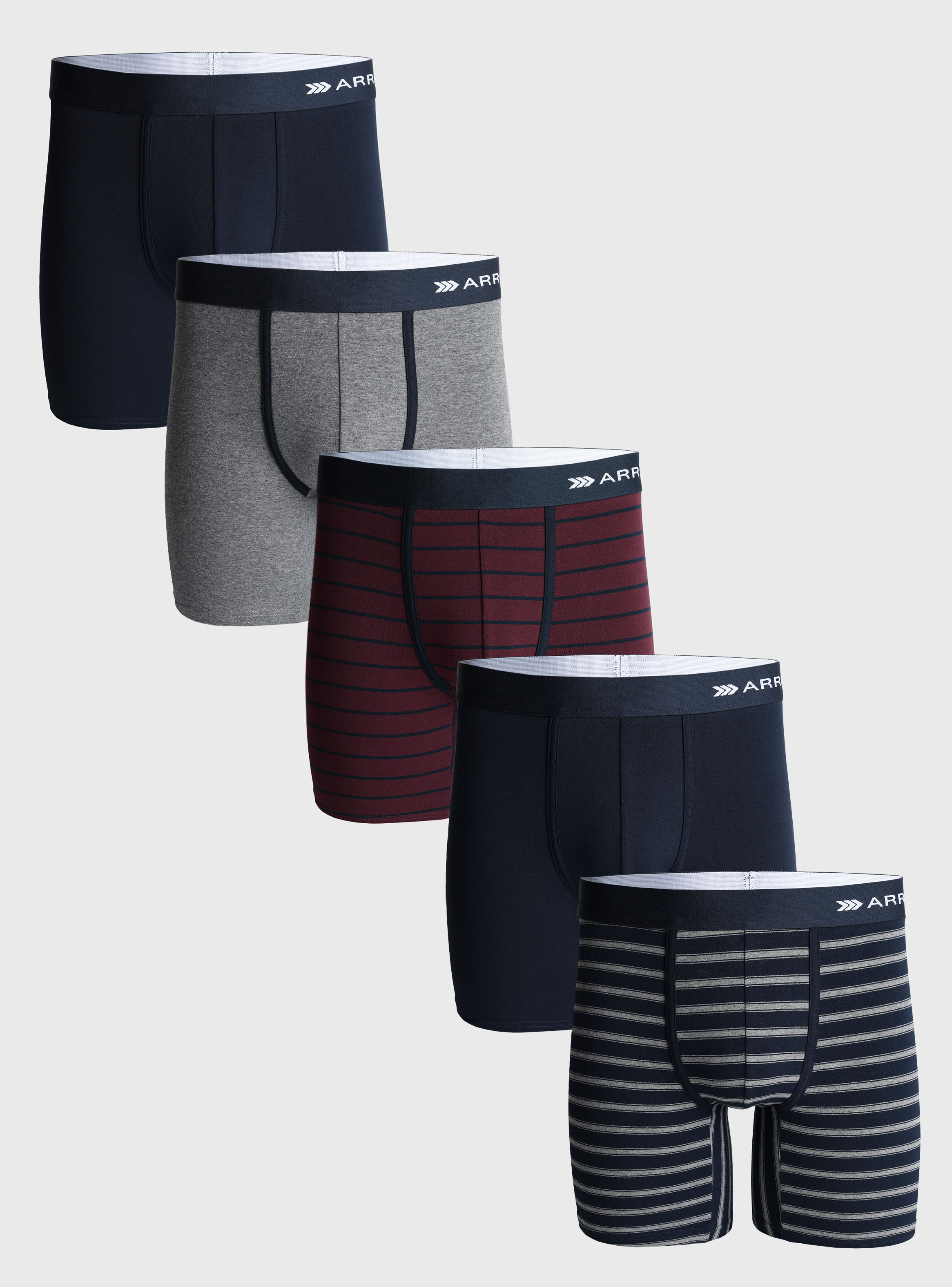 BOXER 5 UNIDADES REGULAR FIT MULTICOLOR ARROW - 1