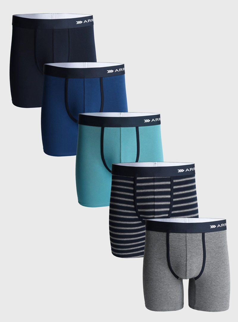 BOXER 5 UNIDADES REGULAR FIT MULTICOLOR ARROW - 1
