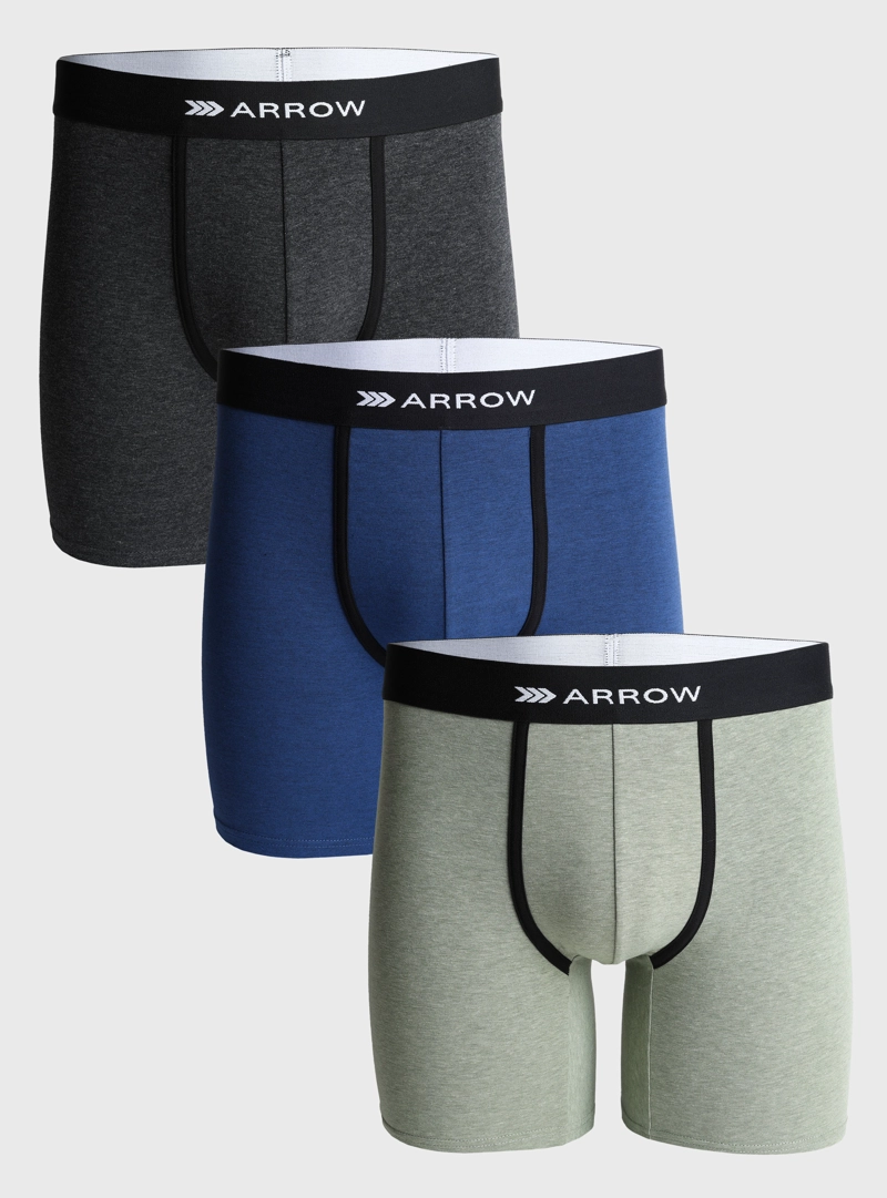 BOXER 3 UNIDADES REGULAR FIT MULTICOLOR ARROW - 1