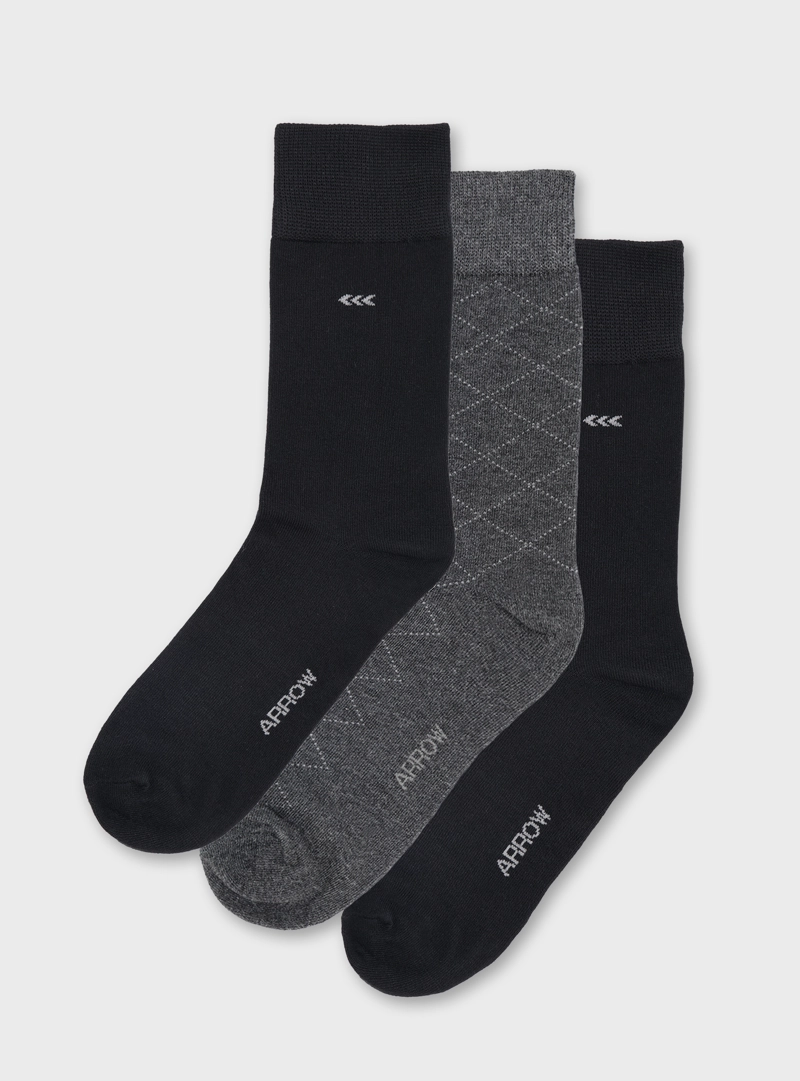 CALCETINES PACK 3 UNIDADES ALGODON ARROW - 5