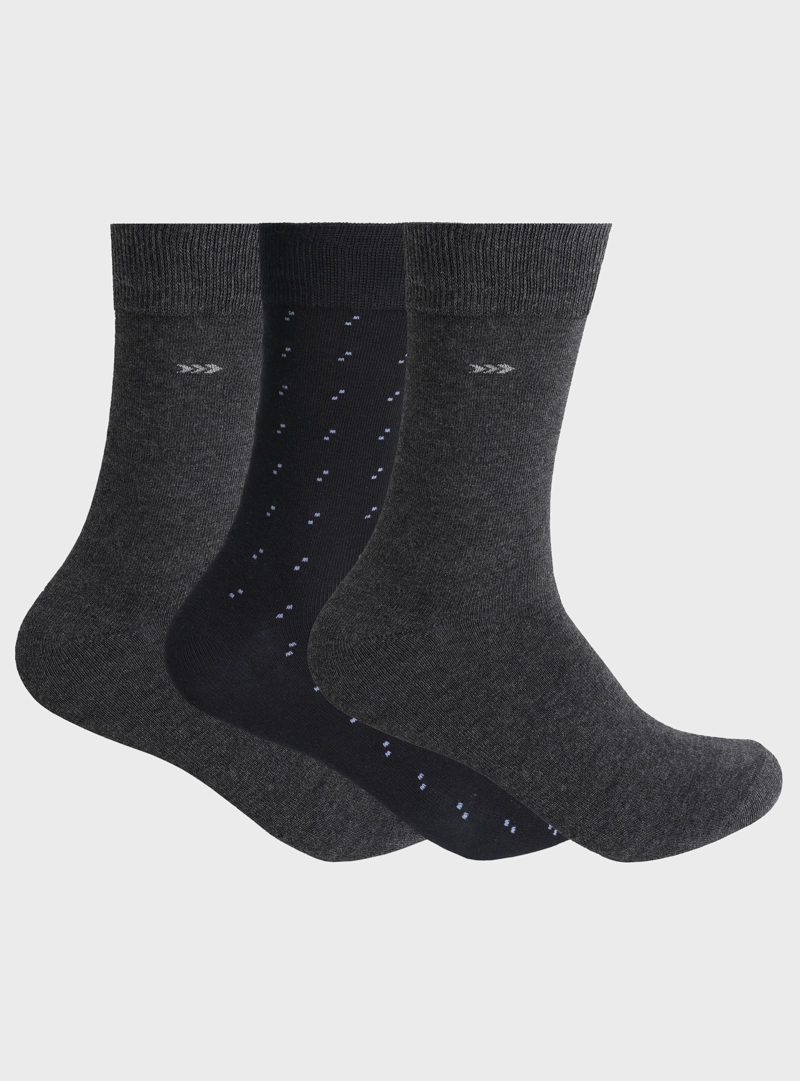 CALCETINES PACK 3 UNIDADES ALGODON ARROW - 1