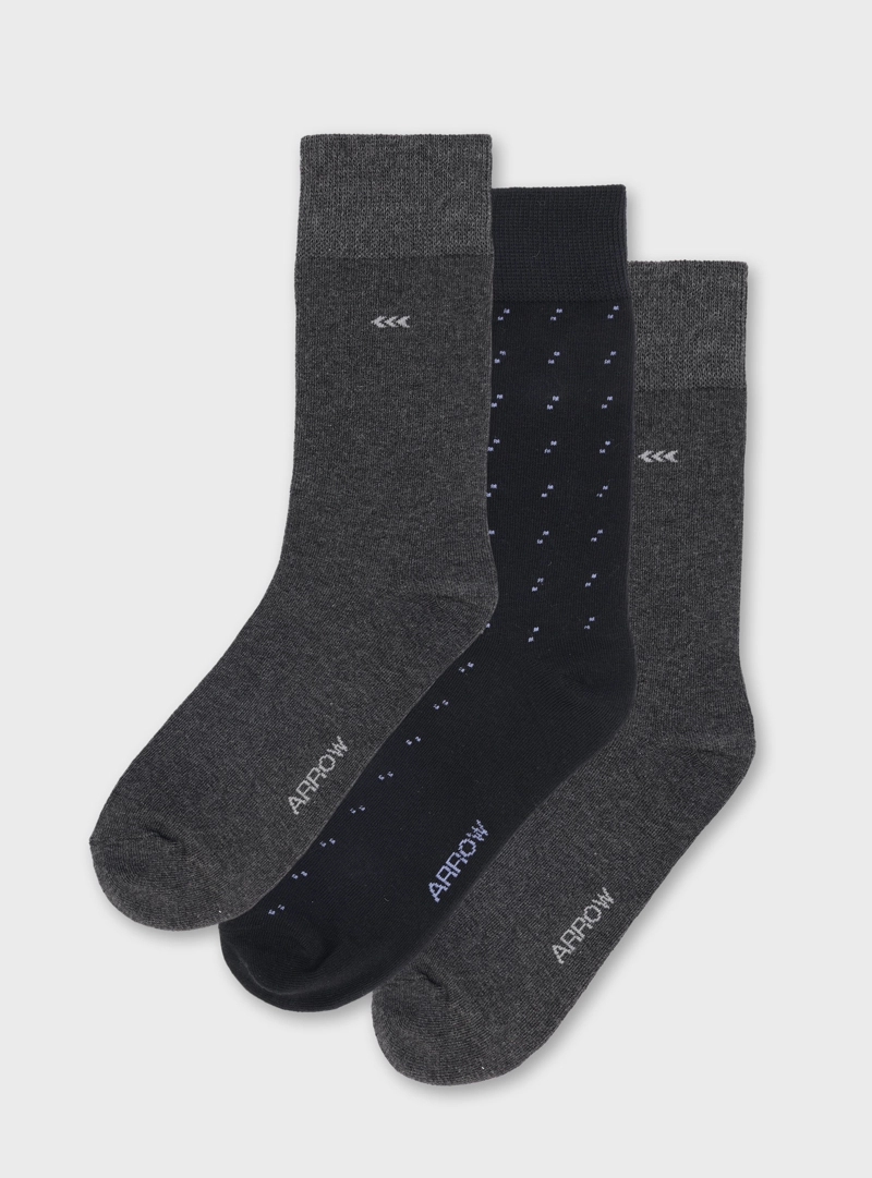 CALCETINES PACK 3 UNIDADES ALGODON ARROW - 5
