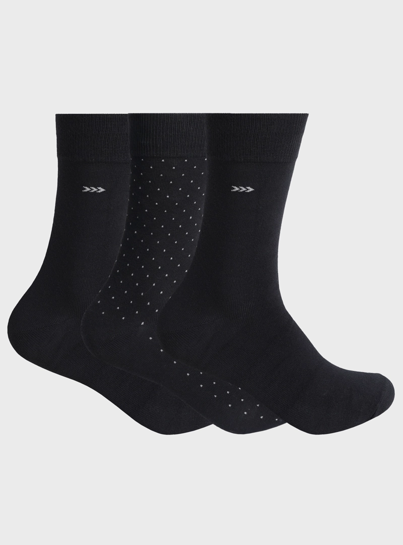 CALCETINES PACK 3 UNIDADES ALGODON ARROW - 1