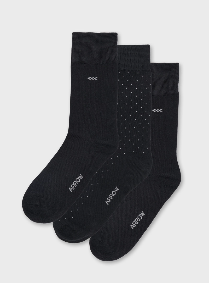 CALCETINES PACK 3 UNIDADES ALGODON ARROW - 4