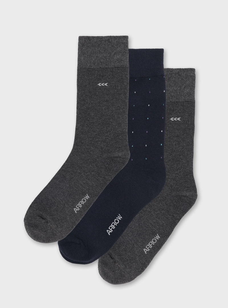 CALCETINES PACK 3 UNIDADES ALGODON ARROW - 5