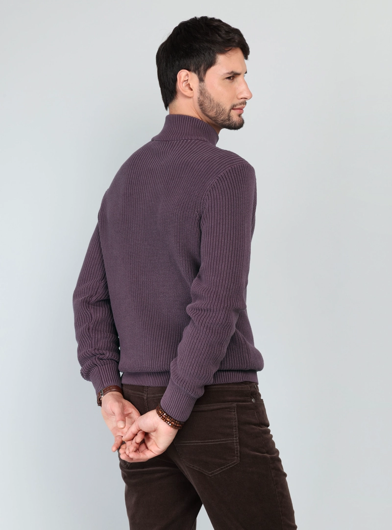SWEATER STONE WASH REGULAR FIT BURDEO ARROW - 2
