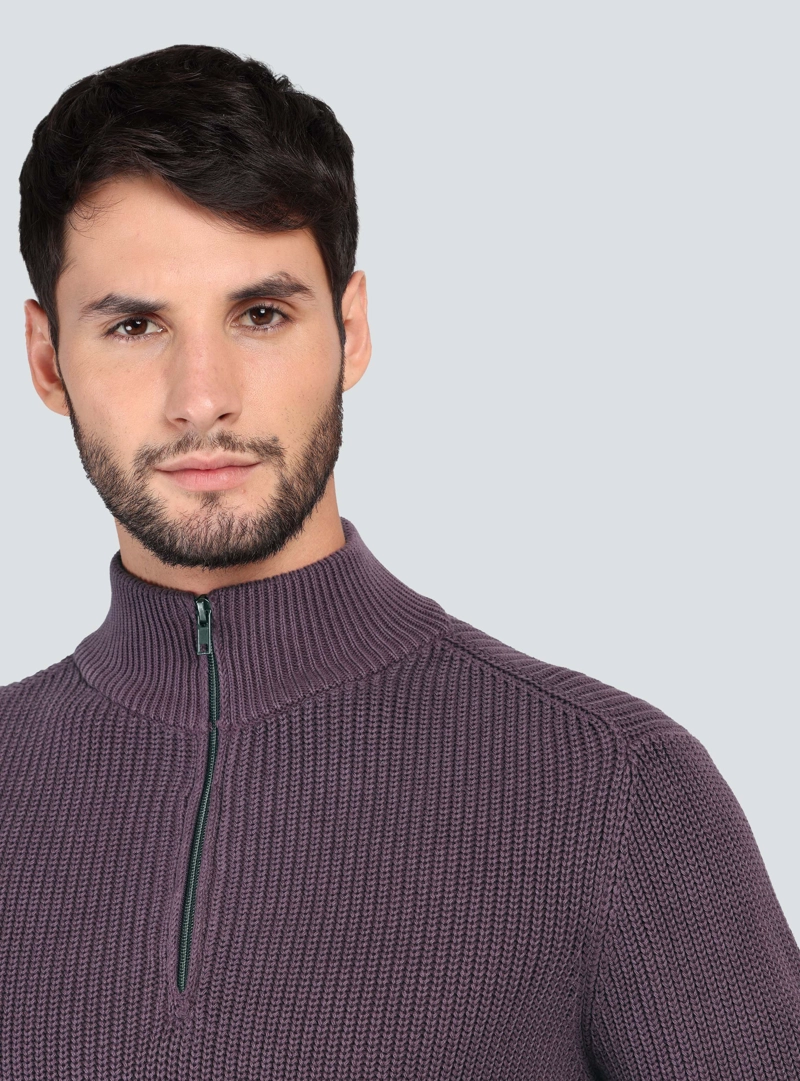 SWEATER STONE WASH REGULAR FIT BURDEO ARROW - 3