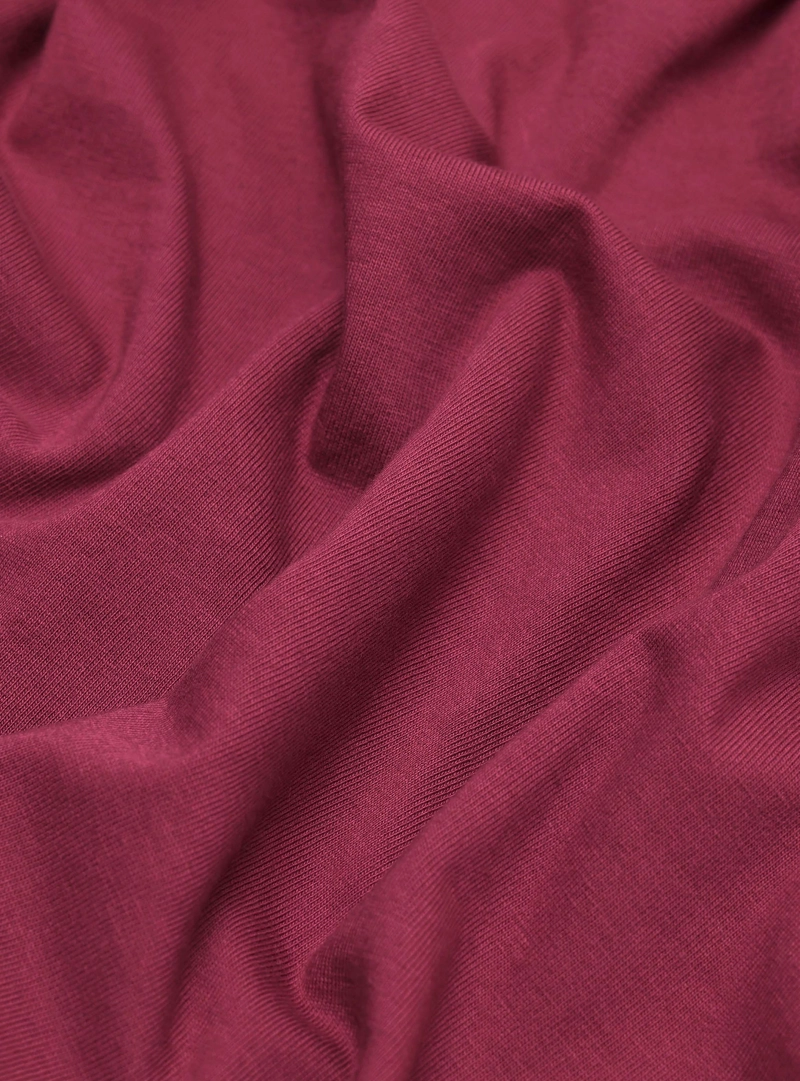 POLERA LISA STONE WASH REGULAR FIT ROJO ARROW - 6