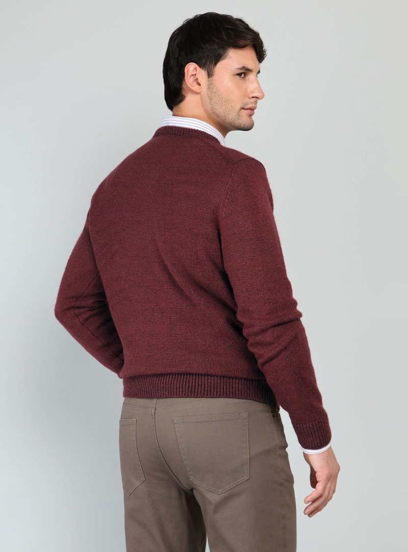 SWEATER CUELLO REDONDO REGULAR FIT BURDEO ARROW - 2