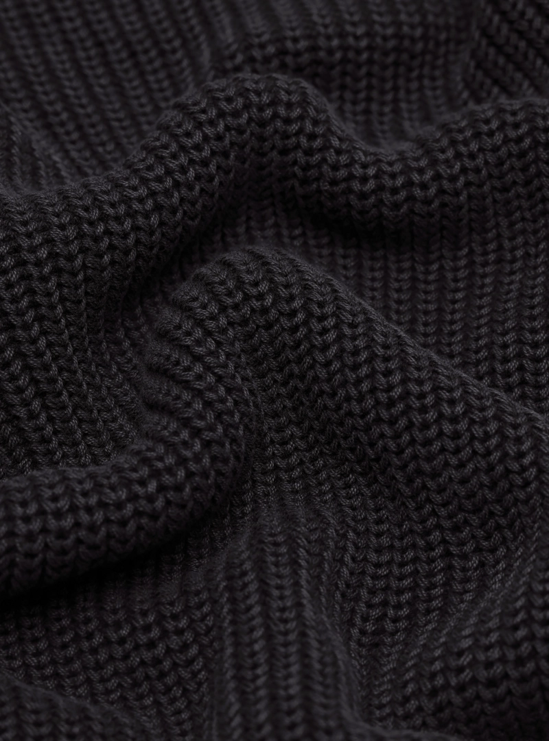 SWEATER STONE WASH REGULAR FIT NEGRO ARROW - 6