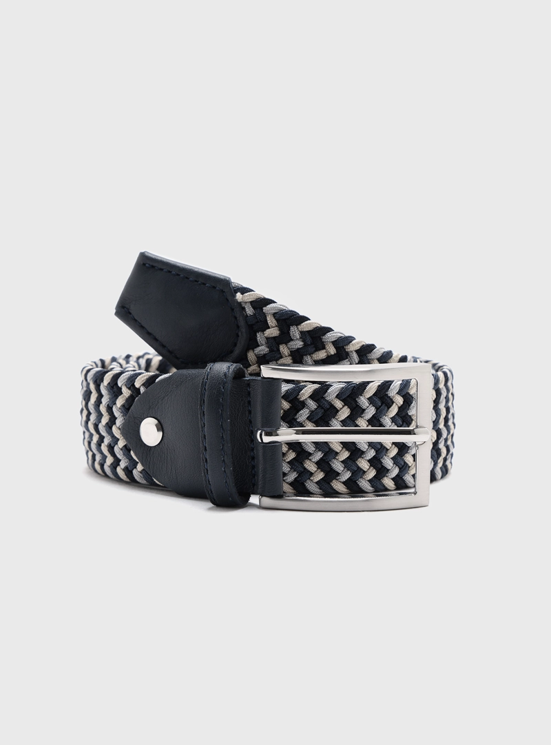 CINTURON ELASTICO TRENZADO MULTICOLOR ARROW - 2