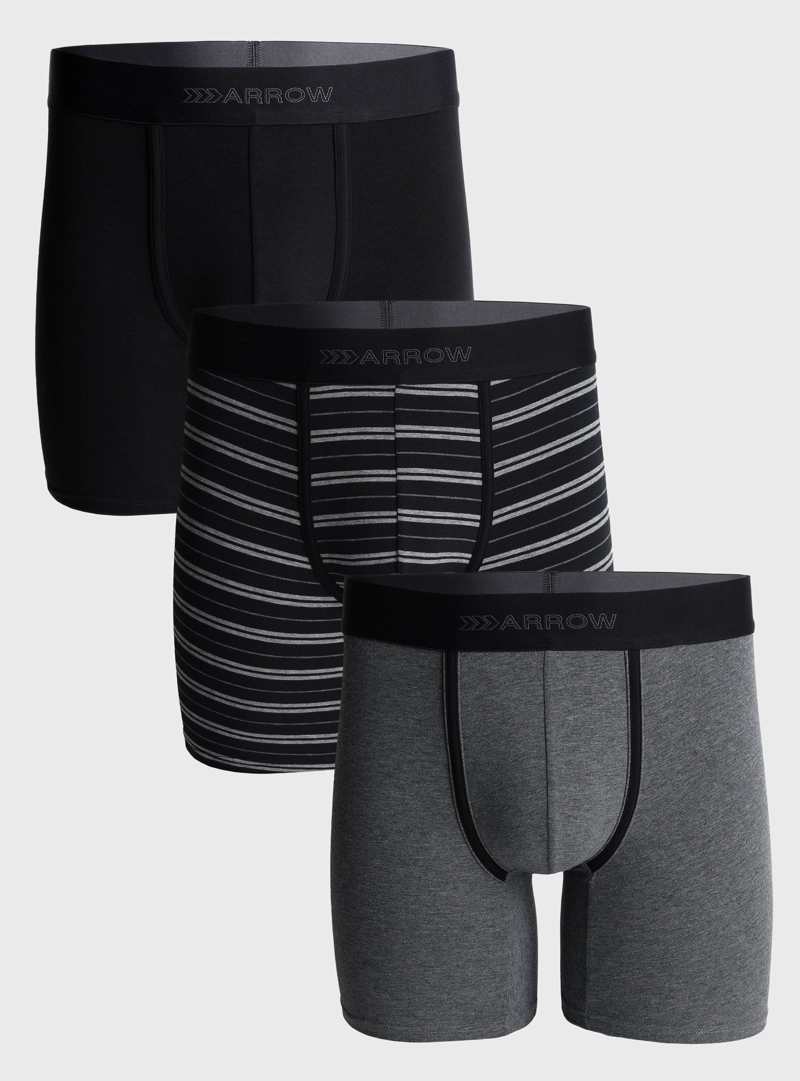 BOXER 3 UNIDADES REGULAR FIT MULTICOLOR ARROW - 1