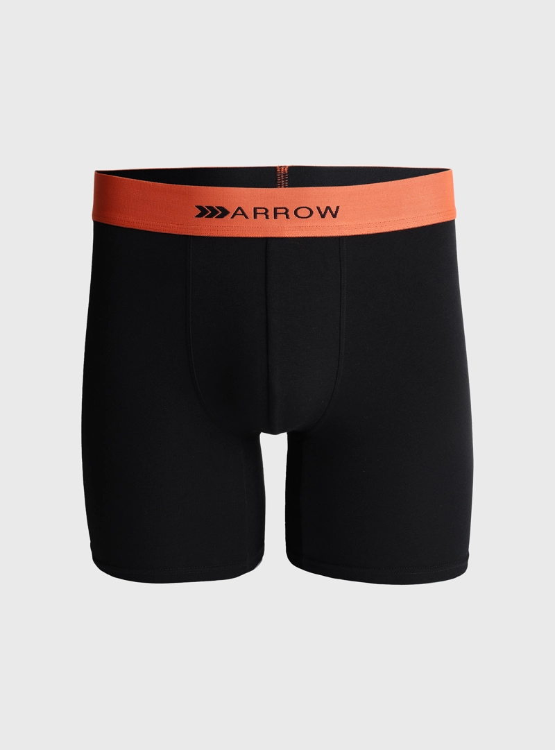 BOXER 5 UNIDADES REGULAR FIT NEGRO ARROW - 4