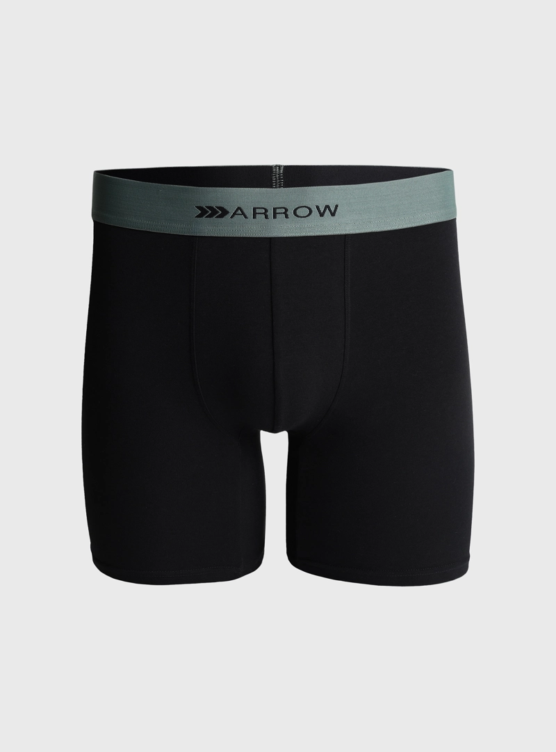 BOXER 5 UNIDADES REGULAR FIT NEGRO ARROW - 5