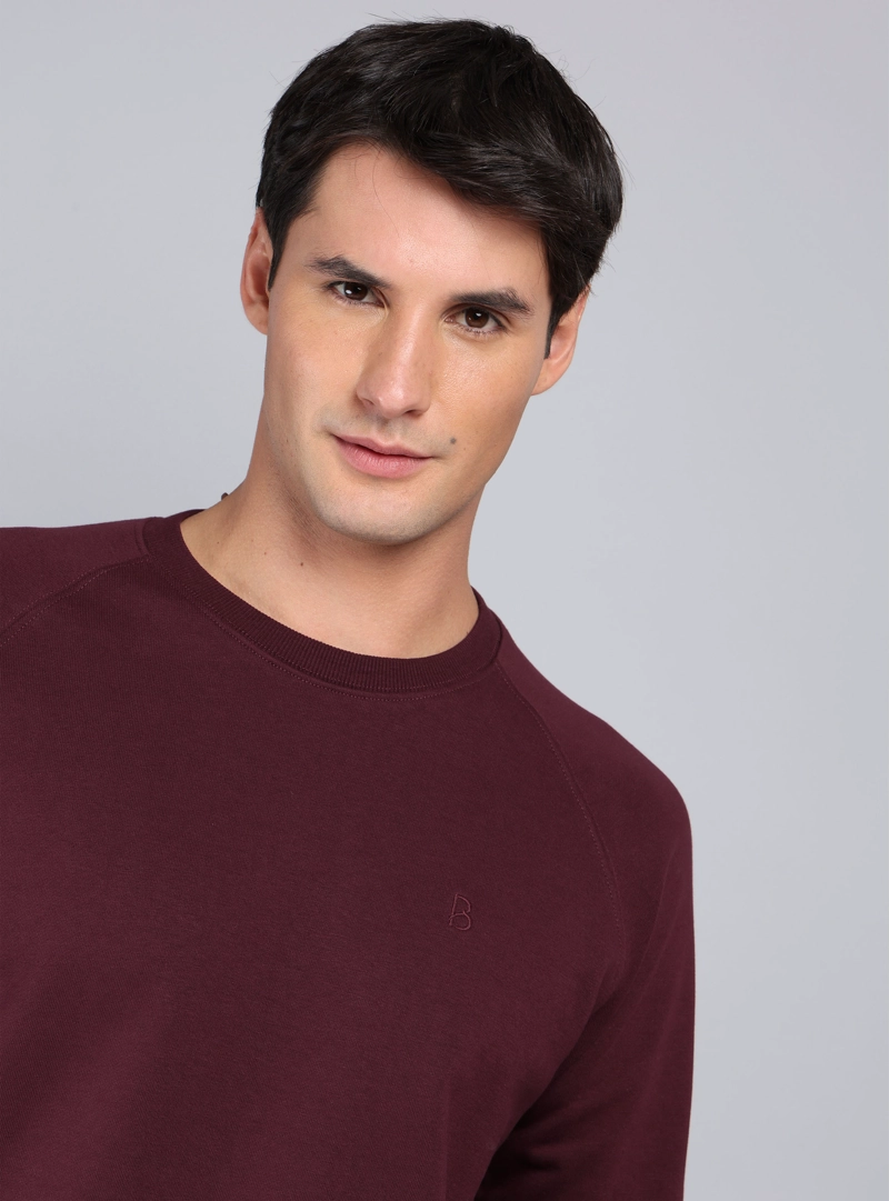 POLERON CUELLO REDONDO REGULAR FIT BURDEO PIERO BUTTI - 3