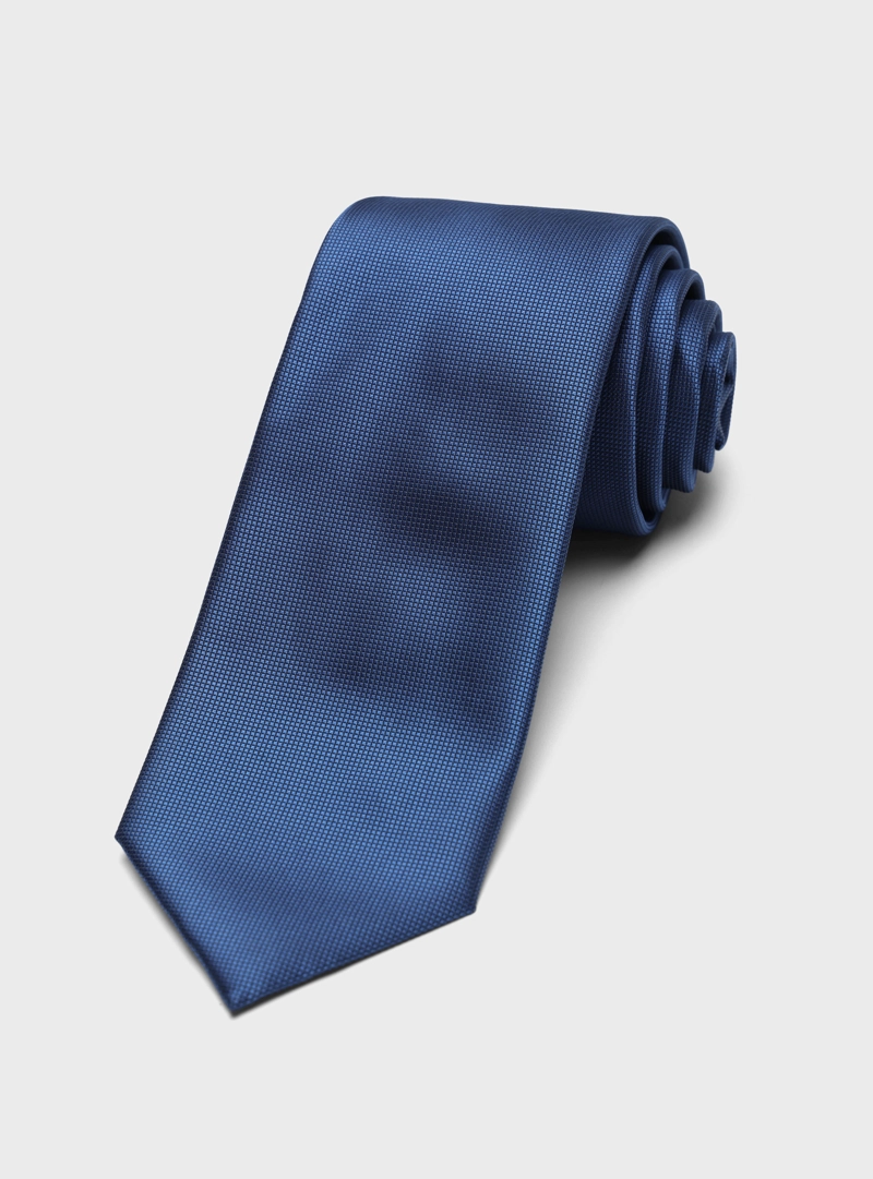 CORBATA TEXTURADA AZUL PIERO BUTTI - 1