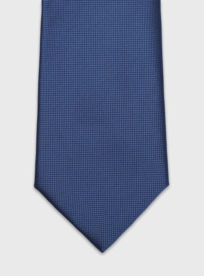 CORBATA TEXTURADA AZUL PIERO BUTTI - 3