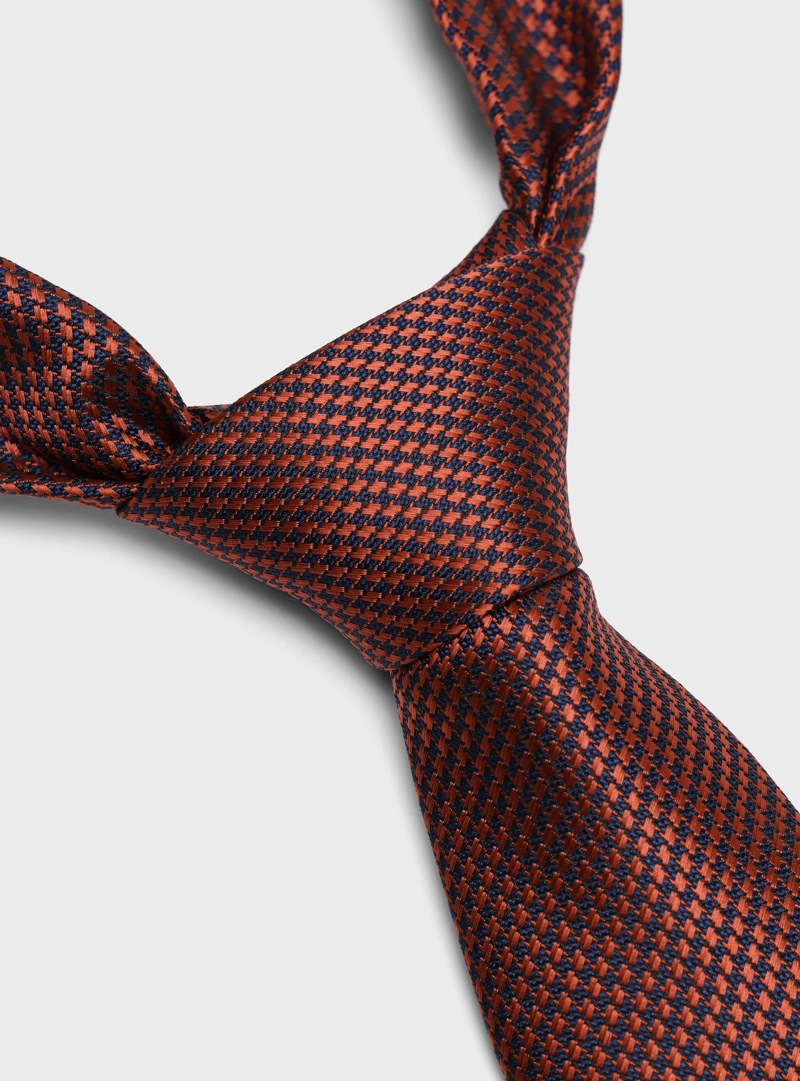CORBATA FANTASIA TERRACOTA PIERO BUTTI - 4