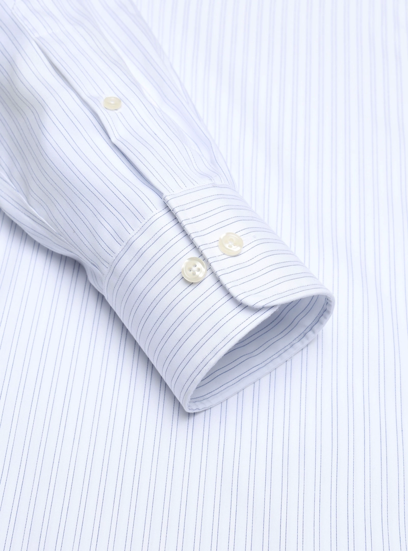CAMISA FORMAL RAYAS TAILORED FIT BLANCO ARROW - 5