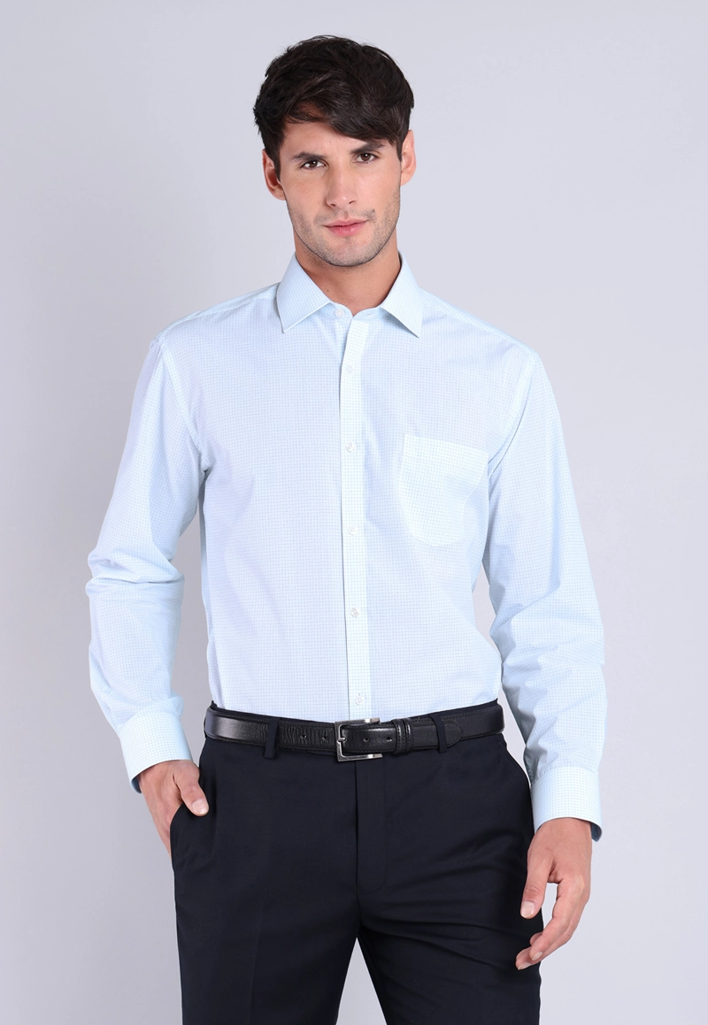 CAMISA FORMAL A CUADROS ARROW - 1