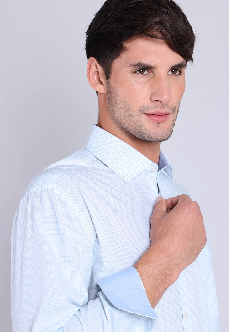 CAMISA FORMAL A CUADROS ARROW - 4