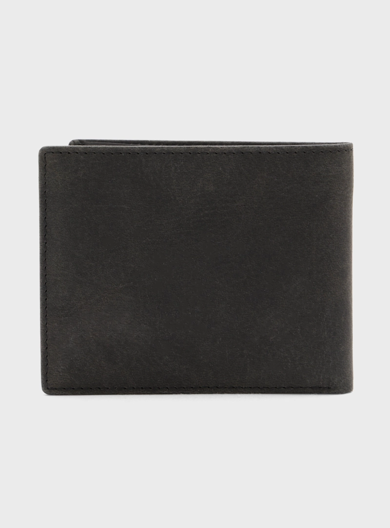 BILLETERA DE CUERO TEXTURADA NEGRO PIERO BUTTI - 2