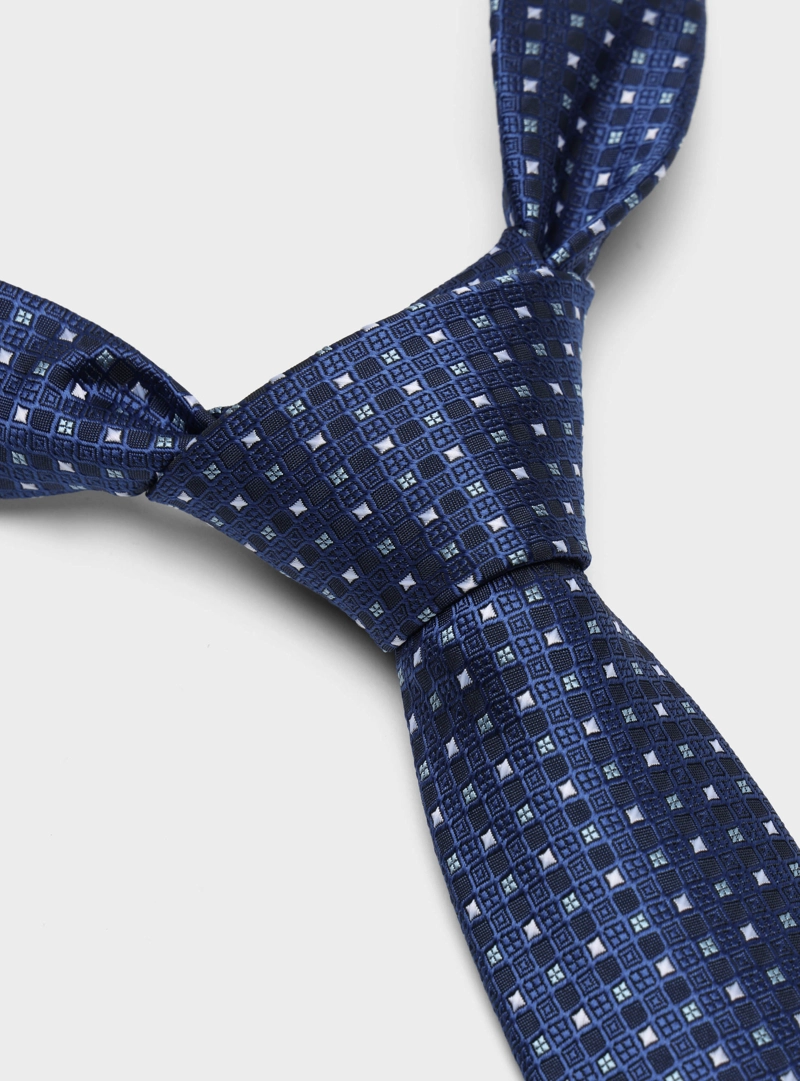 CORBATA FANTASIA AZUL ARROW - 4