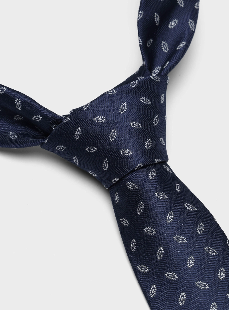 CORBATA FANTASIA AZUL ARROW - 4