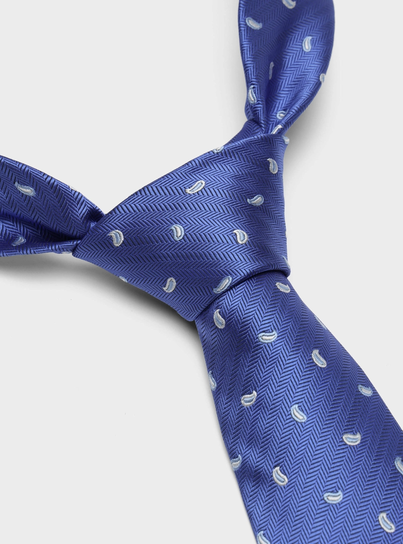 CORBATA FANTASIA AZUL ARROW - 4