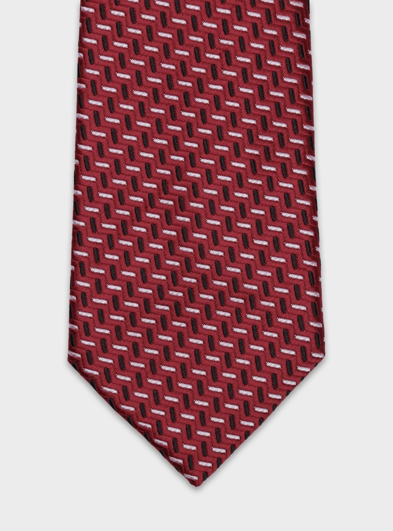 CORBATA FANTASIA ROJO ARROW - 3