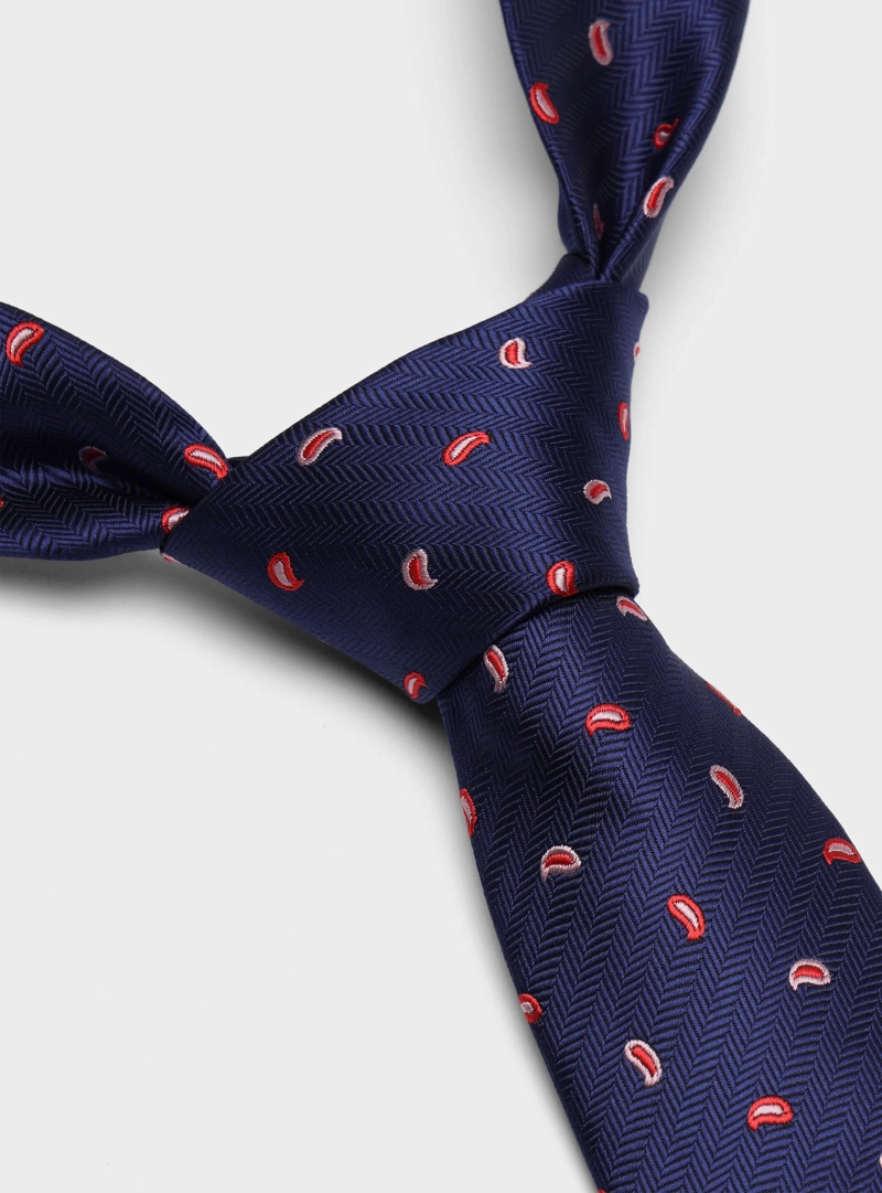 CORBATA FANTASIA AZUL ARROW - 4