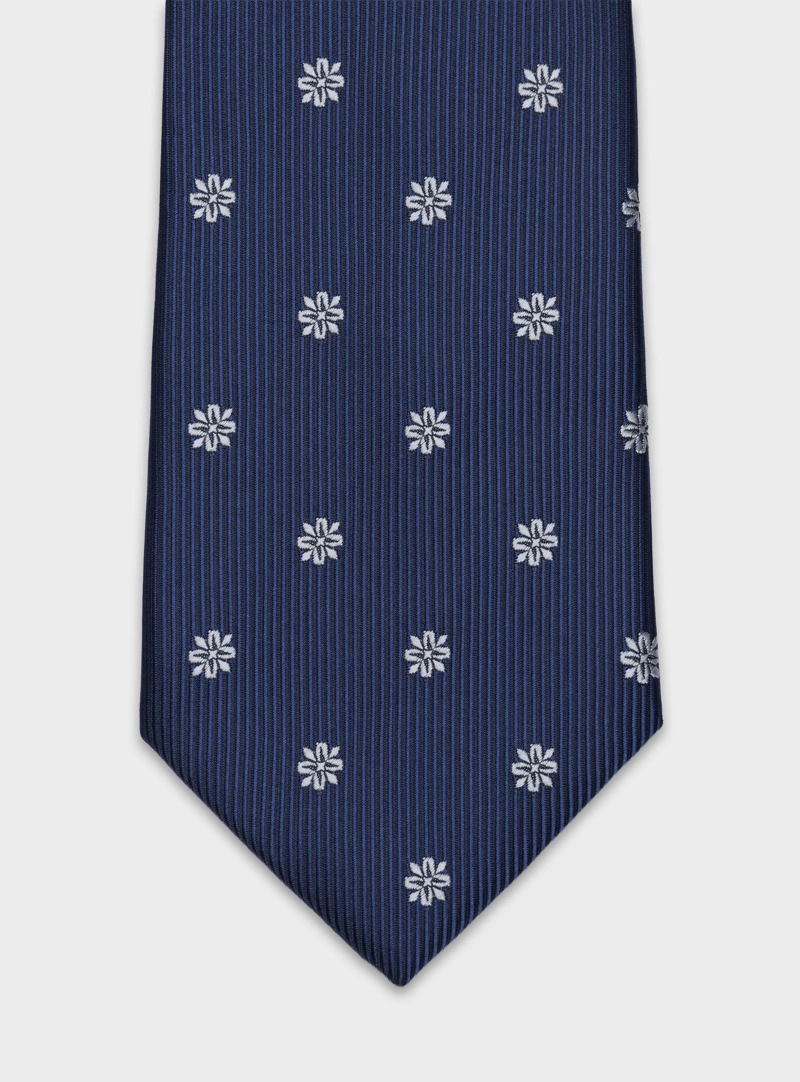 CORBATA FANTASIA AZUL ARROW - 3