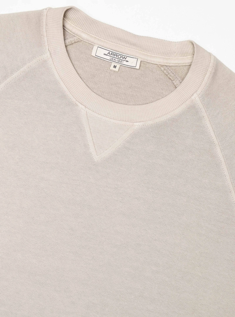 POLERON STONE WASH REGULAR FIT BEIGE ARROW - 5