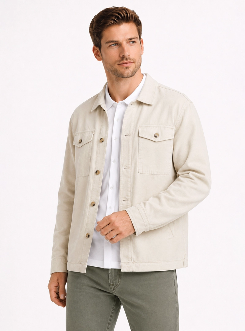 SOBRECAMISA LISA REGULAR FIT ARENA ARROW - 1