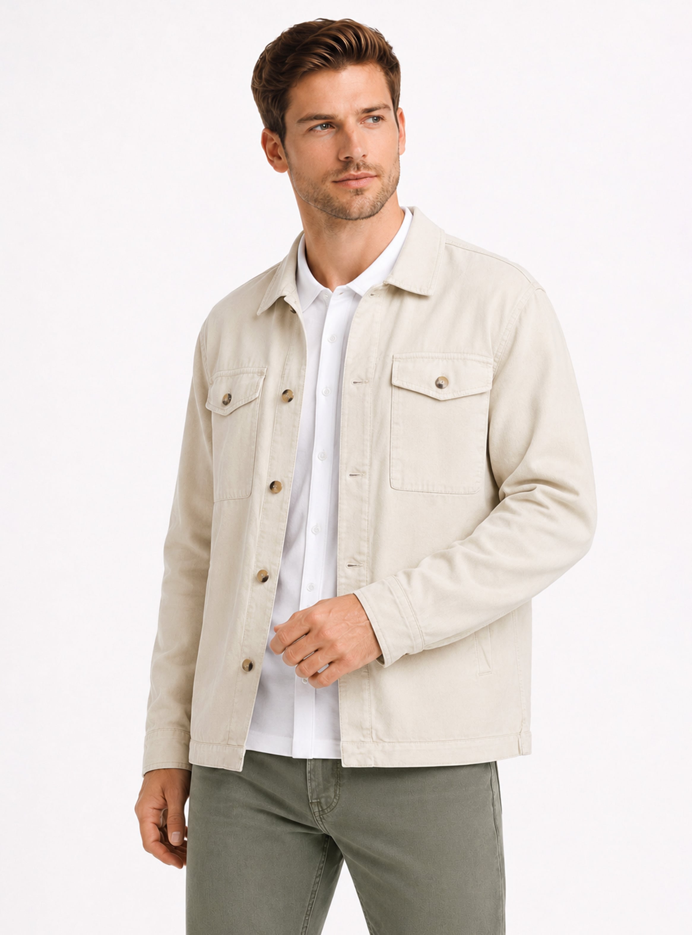 SOBRECAMISA LISA REGULAR FIT ARENA ARROW - 1