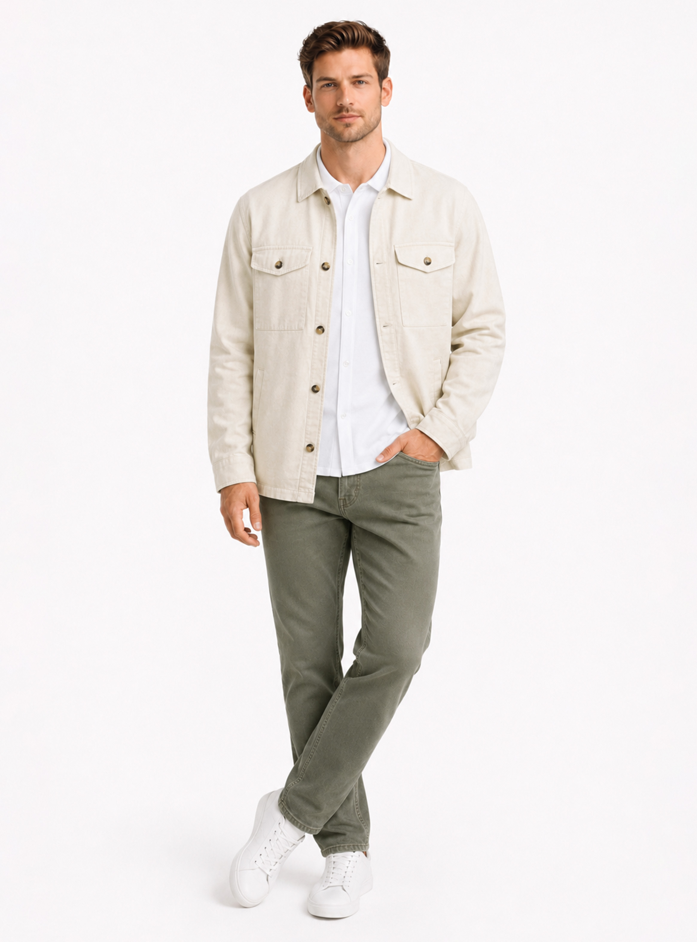 SOBRECAMISA LISA REGULAR FIT ARENA ARROW - 4