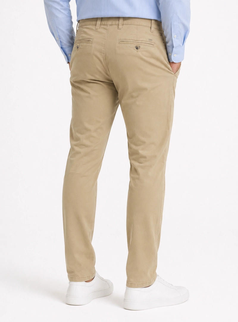PANTALON CHINO SPANDEX REGULAR FIT BEIGE ARROW - 2